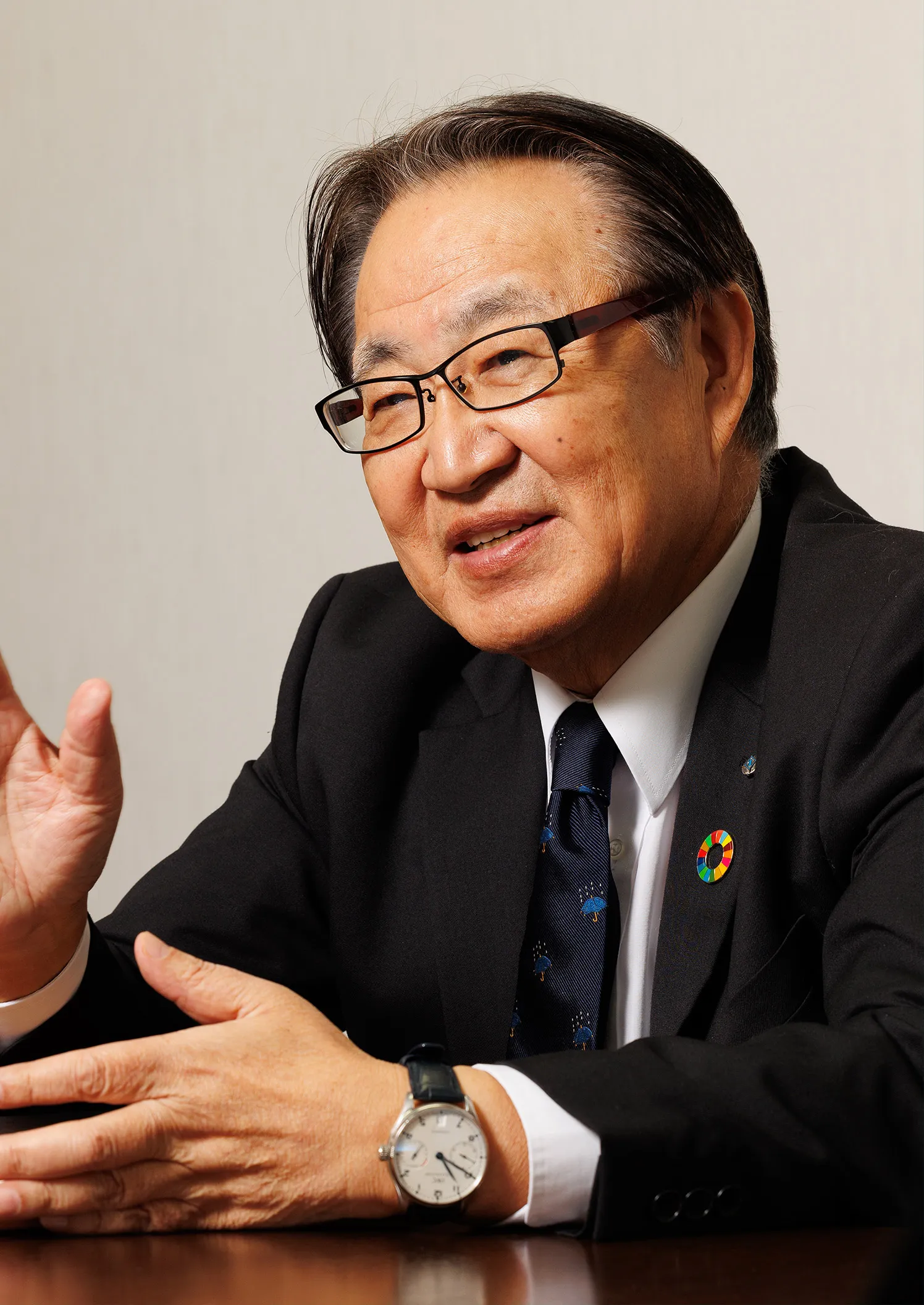 President and Representative Director Masayuki Hasegawa